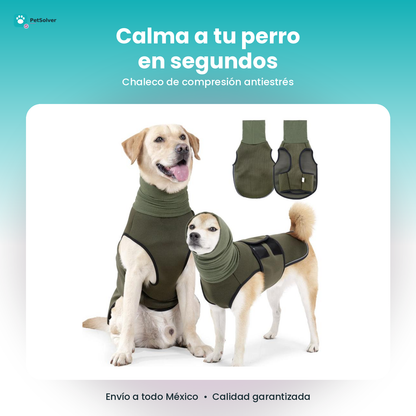 Chaleco de Compresión Antiestrés para Perros