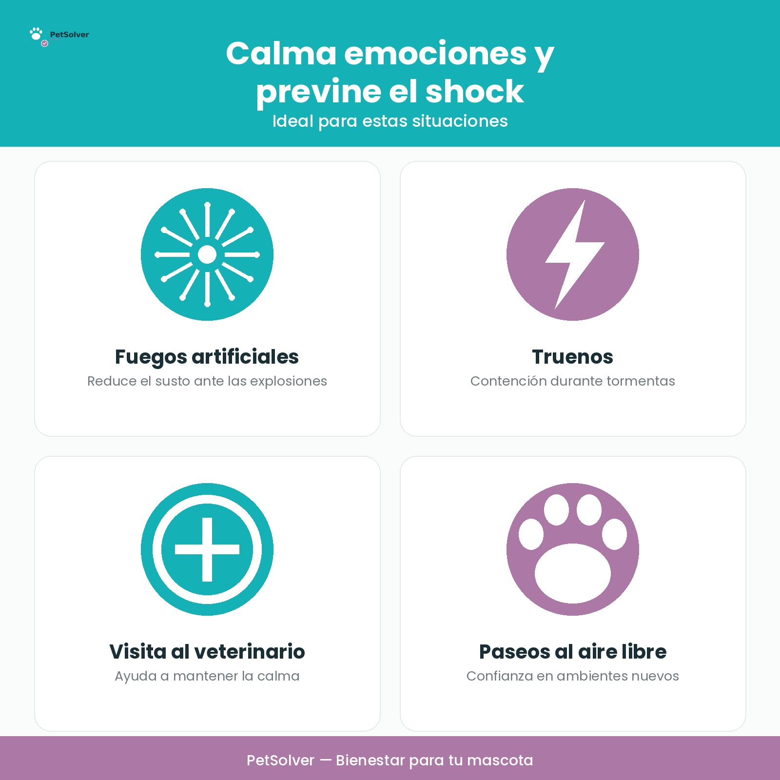 Chaleco de Compresión Antiestrés para Perros